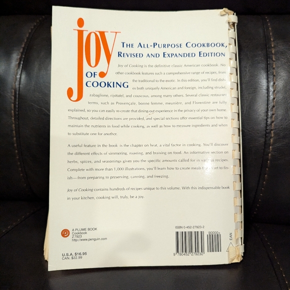 COPY - The Joy of cooking cookbook . Printed 1975. Coiled binding. - Picture 2 of 9